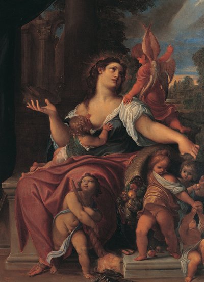 Allegory of Providence by Ludovico Carracci